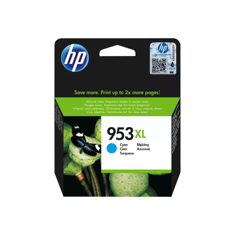 Tindikassett HP 953XL F6U16AE tsüaan