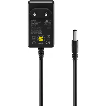 Goobay 64569 Laadija mobiilseadmetele universaalne must AC-DC siseruumides (64569)
