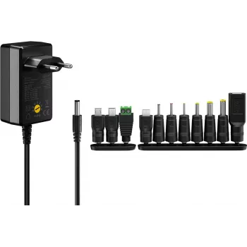 Goobay 64569 Laadija mobiilseadmetele universaalne must AC-DC siseruumides (64569)