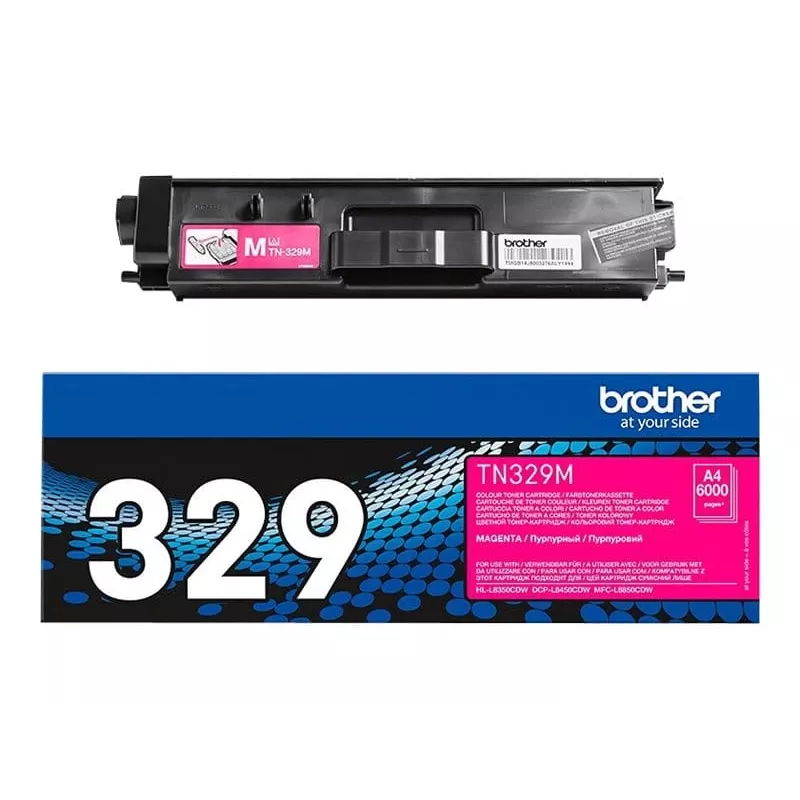 Toner Brother kassett TN-329 TN329 magenta 3000 lehekülge