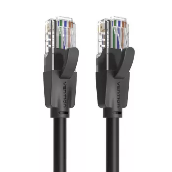 UTP CAT6 Vention võrgukaabel IBEBN RJ45 Ethernet 1000Mbps 15m (must)