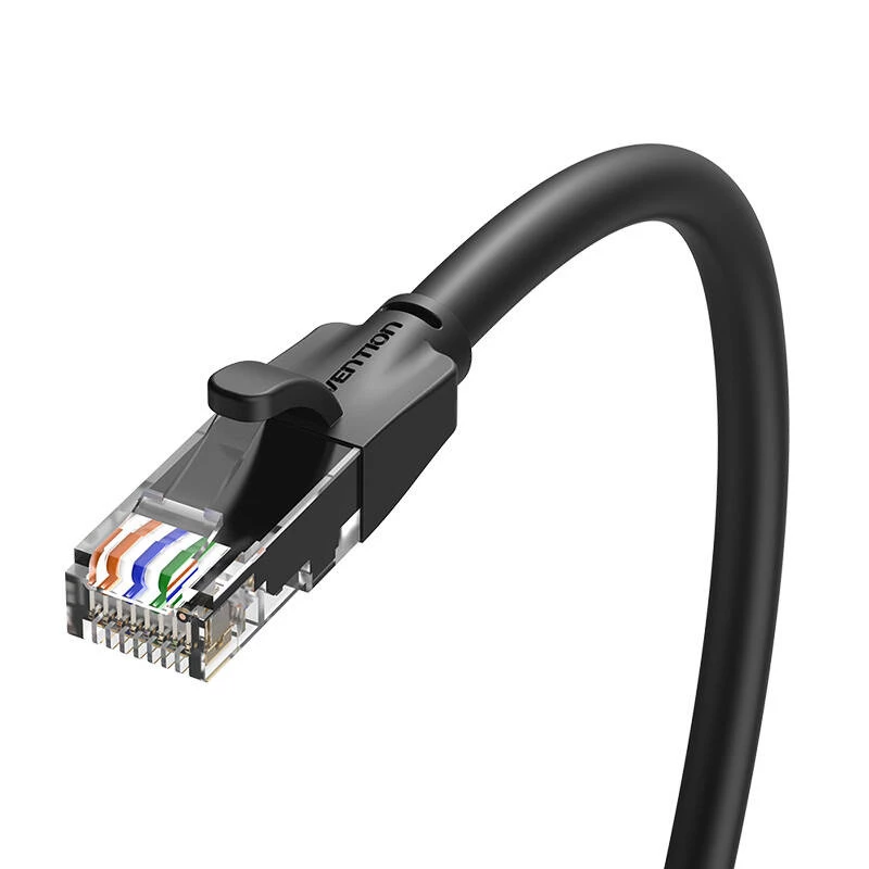 UTP CAT6 Vention võrgukaabel IBEBN RJ45 Ethernet 1000Mbps 15m (must)