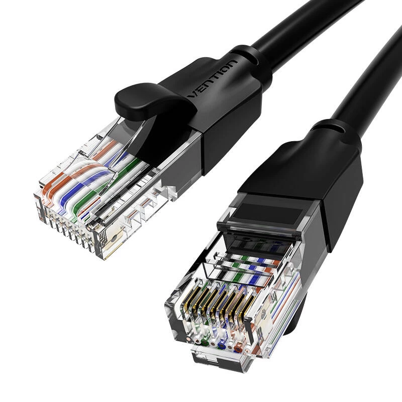 UTP CAT6 Vention võrgukaabel IBEBN RJ45 Ethernet 1000Mbps 15m (must)