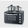 Severin TO 2073 XXL rösterahi 60 l 2200 W must grill