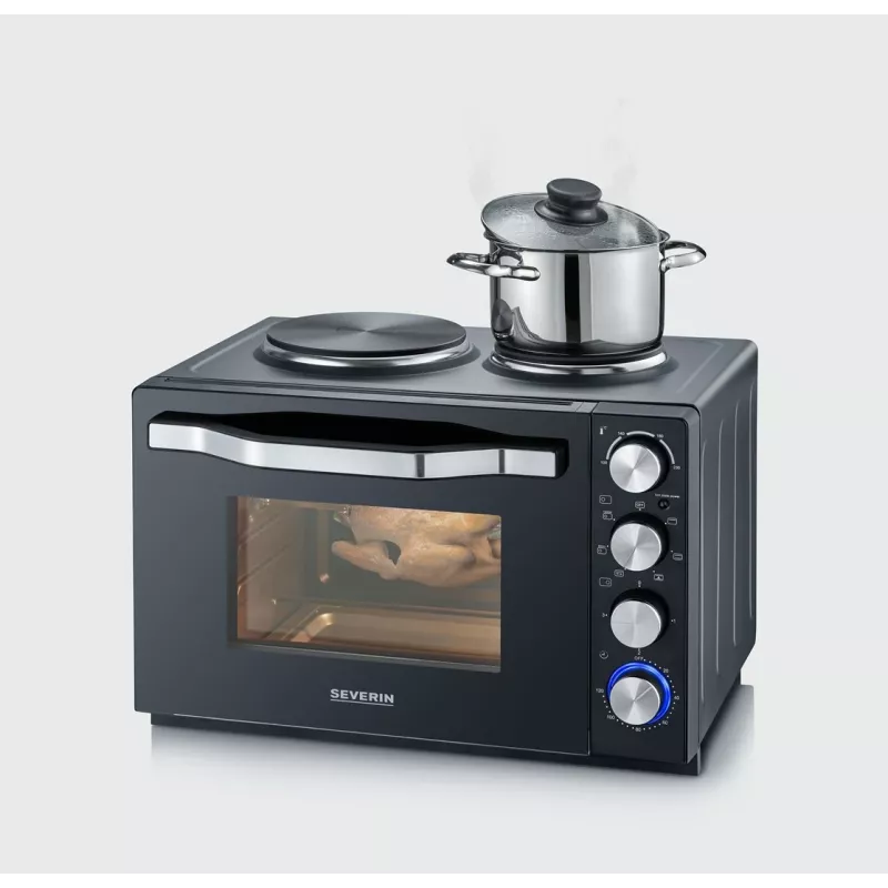 Severin TO 2073 XXL rösterahi 60 l 2200 W must grill
