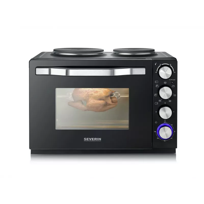 Severin TO 2073 XXL rösterahi 60 l 2200 W must grill