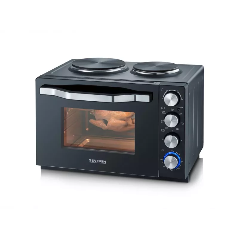 Severin TO 2073 XXL rösterahi 60 l 2200 W must grill