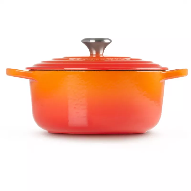 Le Creuset Signature Roaster ahi 22cm punane