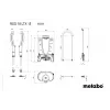 Selgpihustiga aiaprits Metabo RSG 18 LTX 15