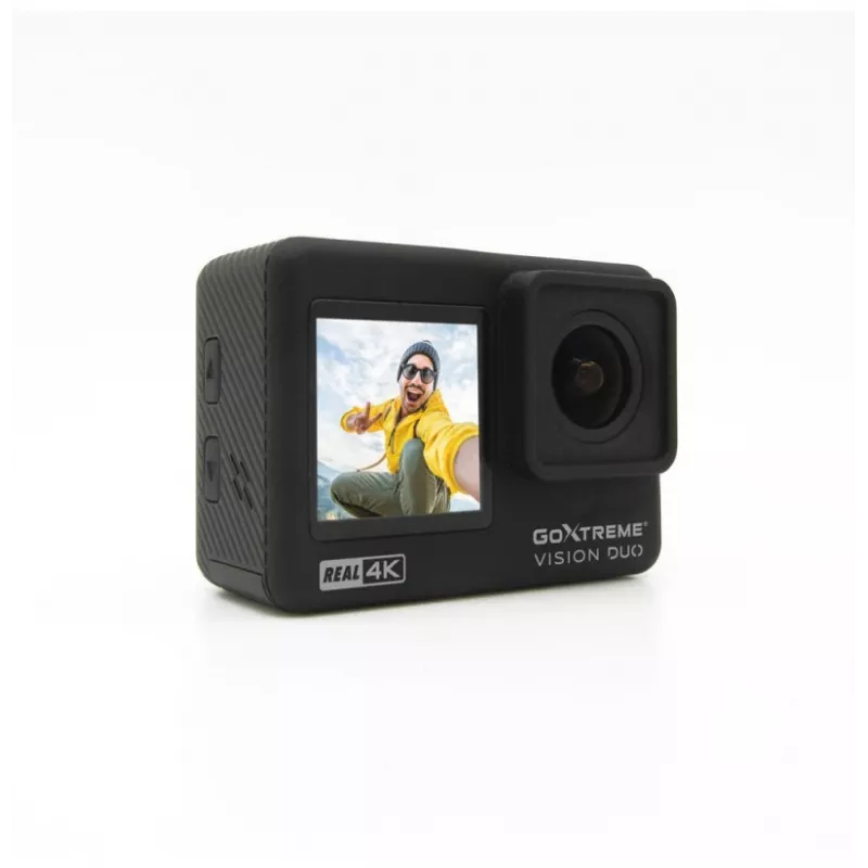 EASYPIX | GoXtreme Vision DUO 4K | Puuteekraan | Veekindel | Wi-Fi