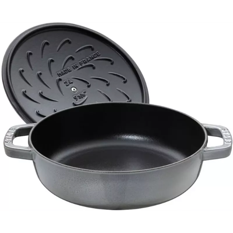 Sügav praepann kaanega STAUB 28 cm 40511-470-0