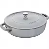 Sügav praepann kaanega STAUB 28 cm 40511-470-0