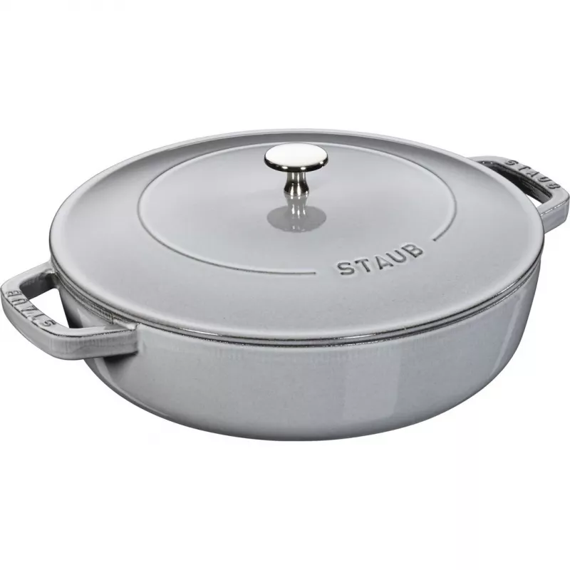 Sügav praepann kaanega STAUB 28 cm 40511-470-0