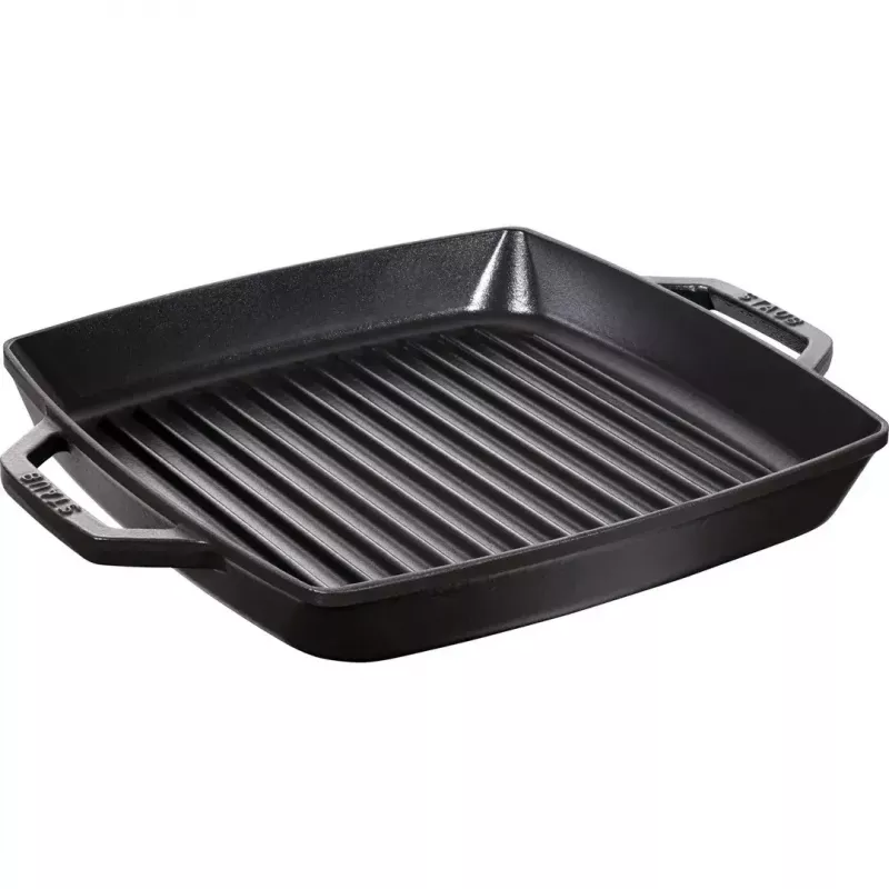 Grillpann Staub 40511-683-0 Ristkülikukujuline Must 348x280x43 mm
