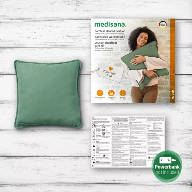 Medisana HC 250 Interior Line elektriline padi (roheline)