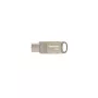 PATRIOT PS256GT560DS5D 256 GB USB-mälupulk USB 3.2 (USB-A/USB-C) pöörlev, hõbedane, 120 MB/s