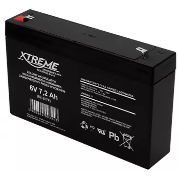 BLOW UPS aku XTREME 6 V 7,2 Ah, 1 element, Must