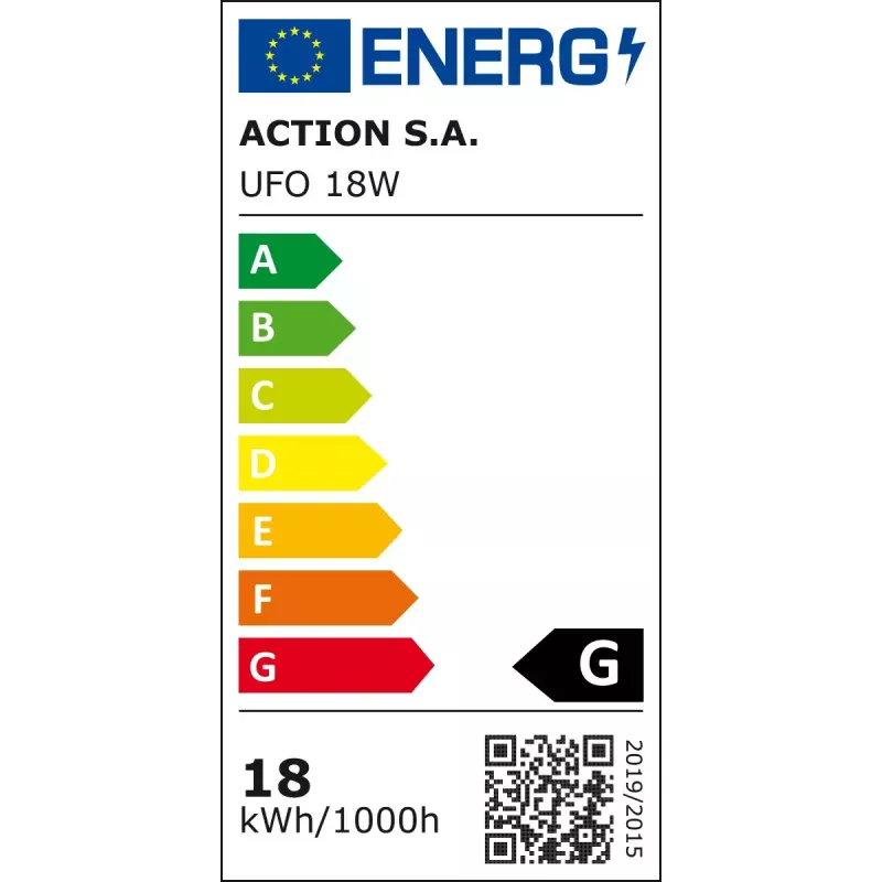 Activejet UFO kaasaegne LED laelamp plafoon 18W