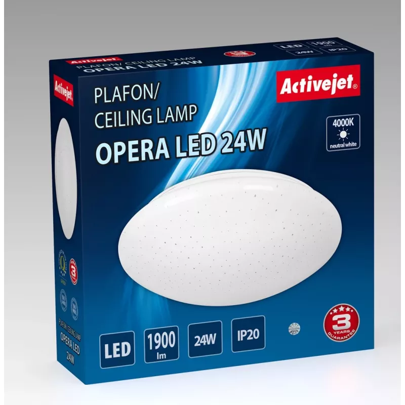 Moodne LED laelamp Activejet OPERA LED 24W