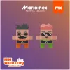 Mänguklotsid Marioinex Blocks Waffle mini Prügiauto 14 tk 903131