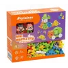 Mänguklotsid Marioinex Blocks Waffle mini Prügiauto 14 tk 903131
