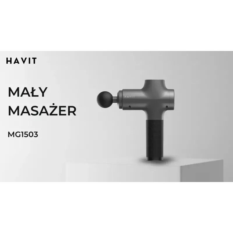 Havit MG1503 püstolkäsimassöör löök- ja vibratsioonimassaažiga