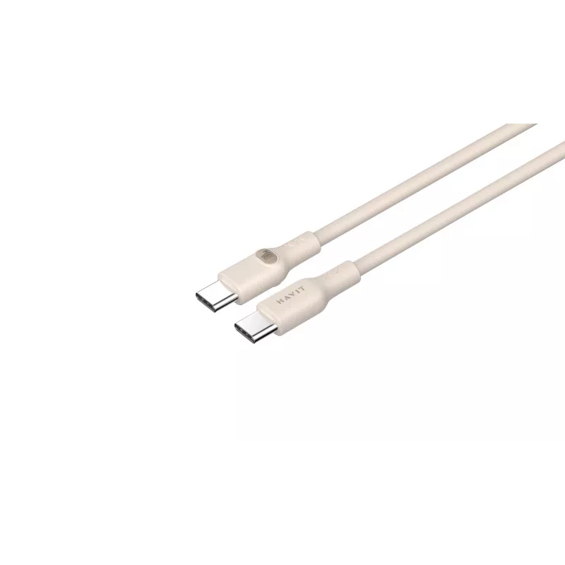 USB C-tüüpi kaabel Havit CB6284 2m beež