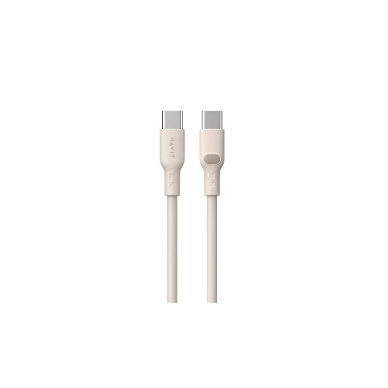 USB C-tüüpi kaabel Havit CB6284 2m beež