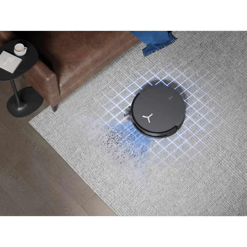Robottolmuimeja Ecovacs Deebot X8 Omni — must, 5200 mAh aku, 128 min tööaeg, tolmukott 0,22 L, märgpühkimine, automaatne baasjaam