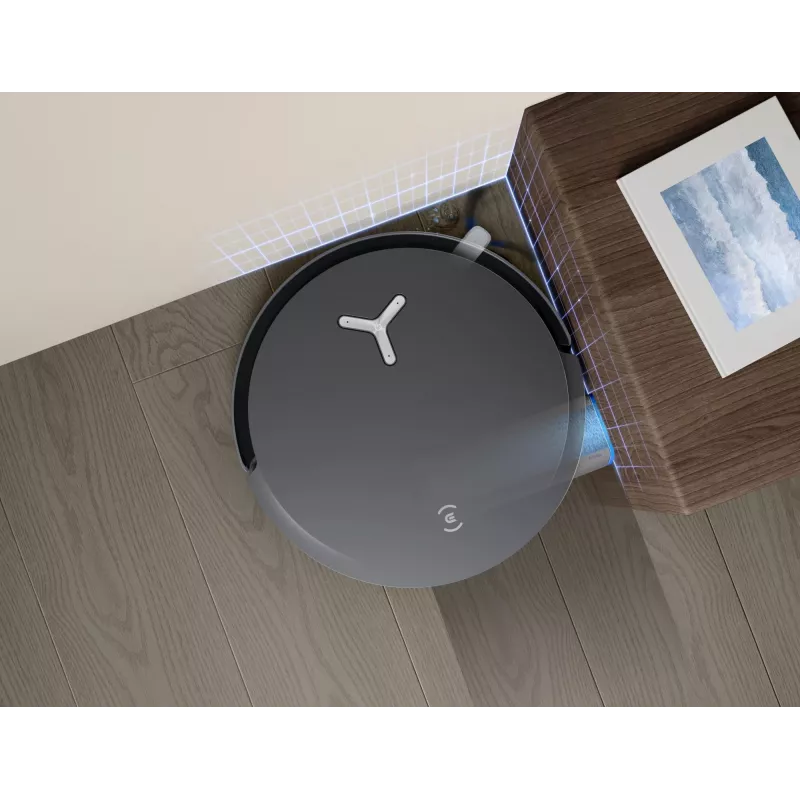 Robottolmuimeja Ecovacs Deebot X8 Omni — must, 5200 mAh aku, 128 min tööaeg, tolmukott 0,22 L, märgpühkimine, automaatne baasjaam