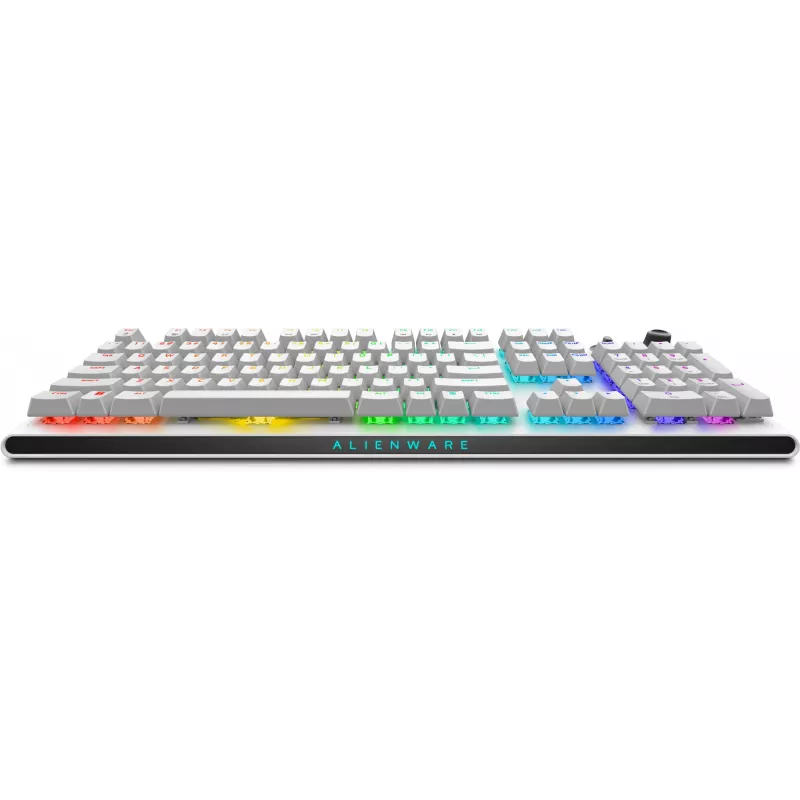 Dell | Alienware Tri-Mode AW920K | Juhtmeta mänguklaviatuur | Juhtmeta | RGB LED valgustus | US | Bluetooth | Lunar Light | Numbriklahvistik | CHERRY MX Red | Juhtmeta ühendus