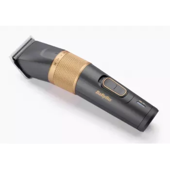 Hair Trimmer BaByliss E987E Gold Granite — rechargeable Li-Ion, 8 length steps, 0.6 mm–28 mm, waterproof
