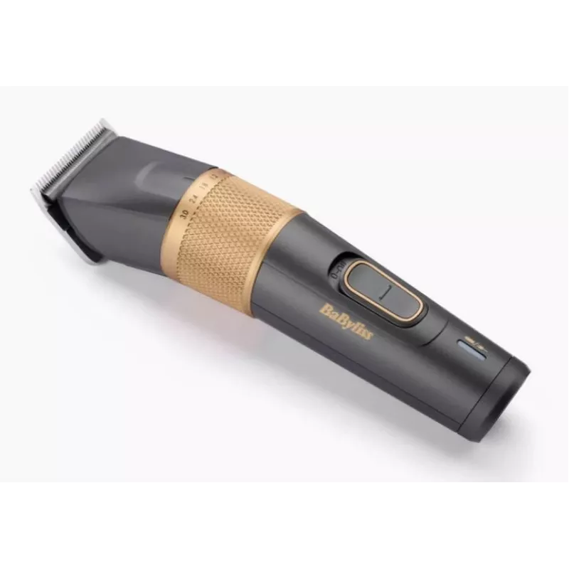 Hair Trimmer BaByliss E987E Gold Granite — rechargeable Li-Ion, 8 length steps, 0.6 mm–28 mm, waterproof