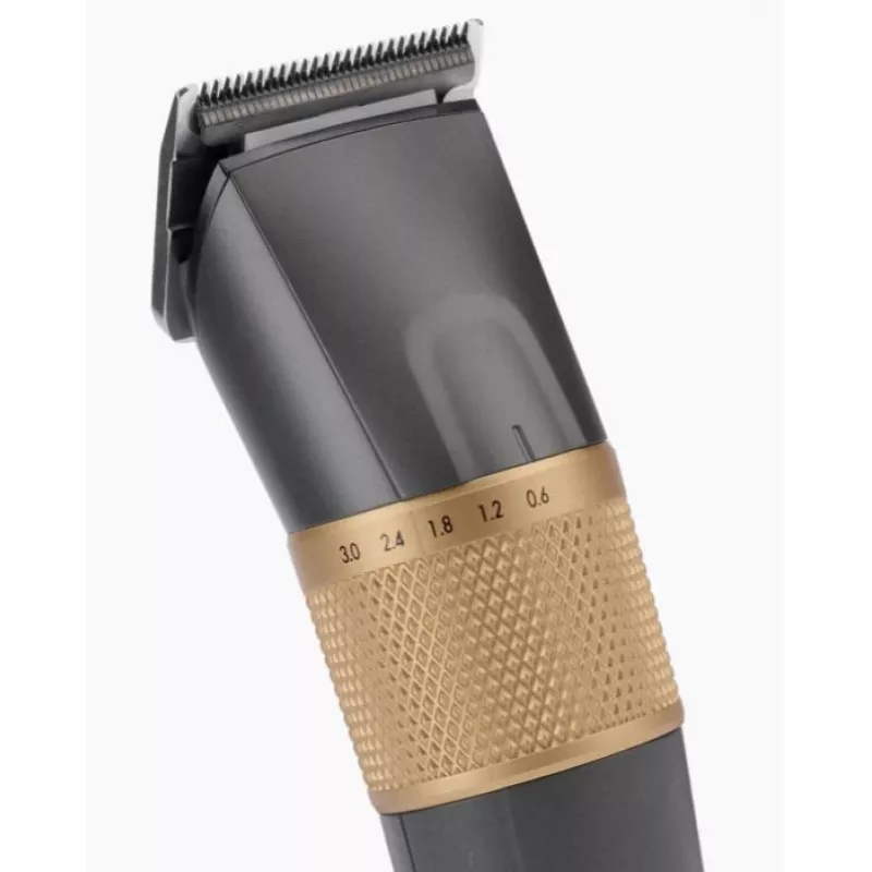 Hair Trimmer BaByliss E987E Gold Granite — rechargeable Li-Ion, 8 length steps, 0.6 mm–28 mm, waterproof