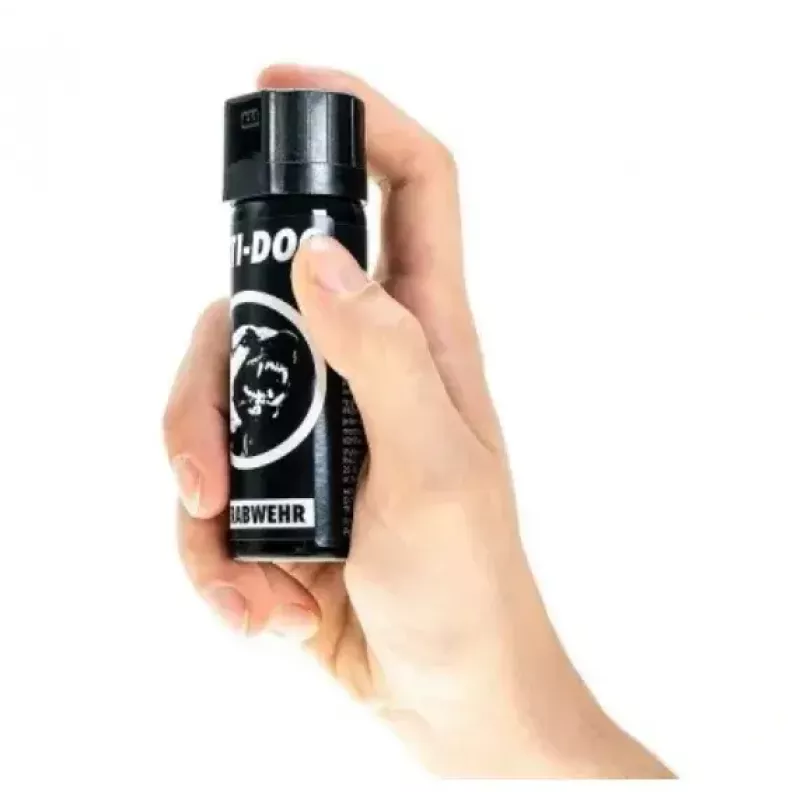 Pipragas TW 1000 koertevastane PIPAR-UDU 63 ml koonus — 63 ml, 2 000 000 SHU, max ulatus 3 m, must