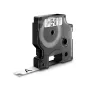 DYMO D1 Durable - Must valgel - 12mm
