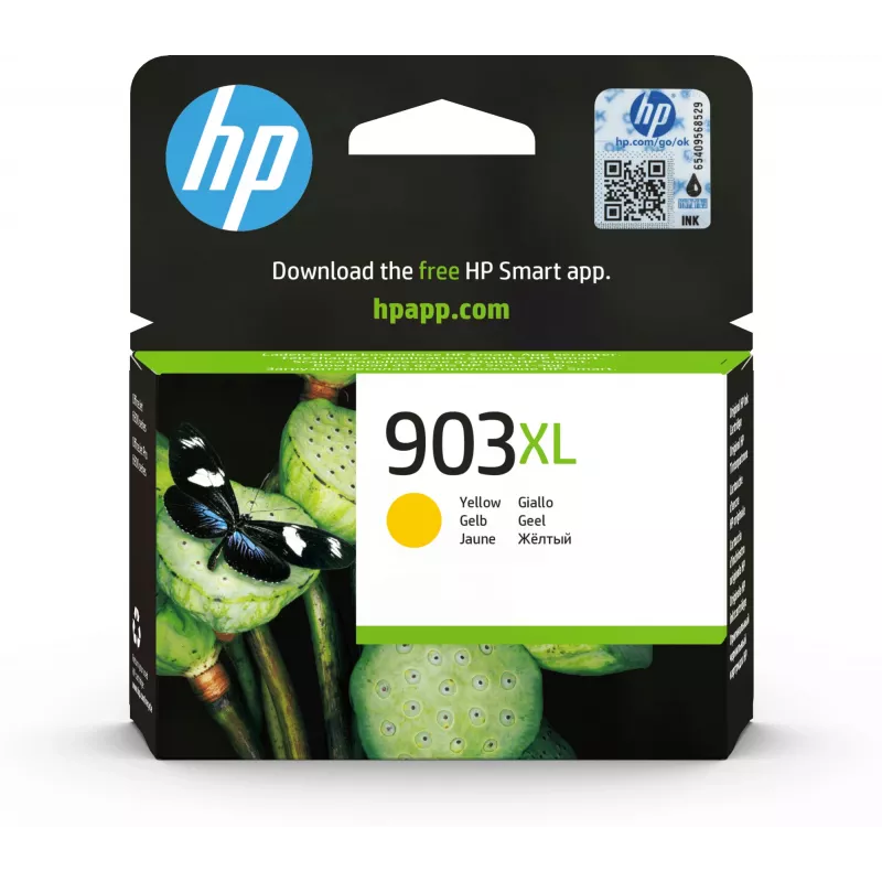 HP originaal tindikassett T6M11AE 301 903XL suurema mahutavusega kollane BLISTER