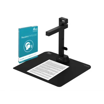 A3 dokumendiskanner I.R.I.S. 462992 — 32 MP CMOS, max skaneerimisala 420×297 mm, 4608×3456 px, USB, must, 1,15 kg