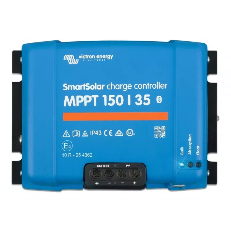 MPPT päikeseenergia laadimiskontroller Victron Energy SmartSolar 150/35 — 150V sisend, 35A väljund