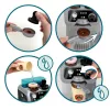 Espresso machine KLEIN 9510 kompaktne disain, lapsesõbralik mängu-espressomasin