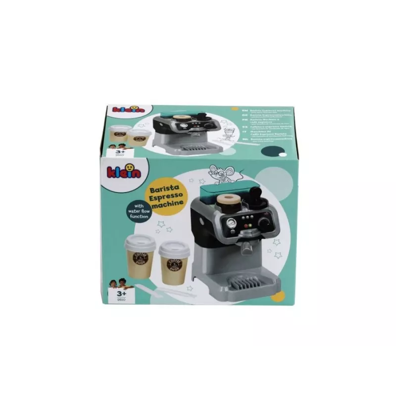 Espresso machine KLEIN 9510 kompaktne disain, lapsesõbralik mängu-espressomasin