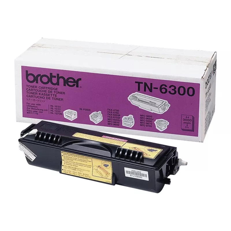 Toner Brother TN6300 6000 lehekülge must