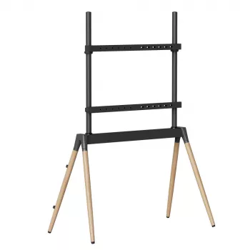 Põrandaalus telerile 55-86/BLK/WOOD TVS-86F-01-BK Gembird