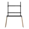 Põrandaalus telerile 55-86/BLK/WOOD TVS-86F-01-BK Gembird