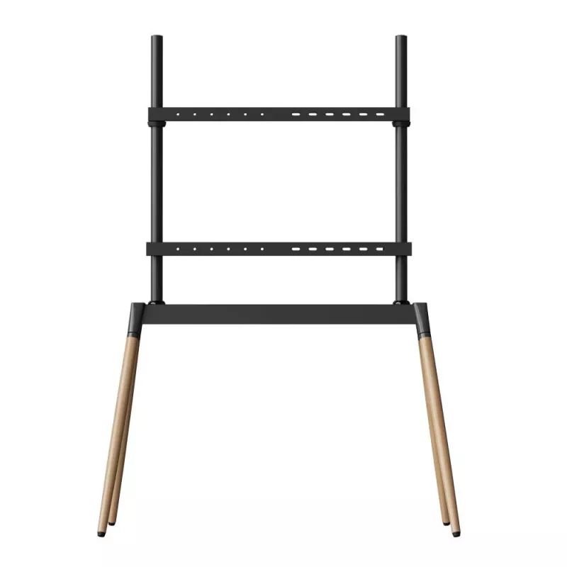Põrandaalus telerile 55-86/BLK/WOOD TVS-86F-01-BK Gembird