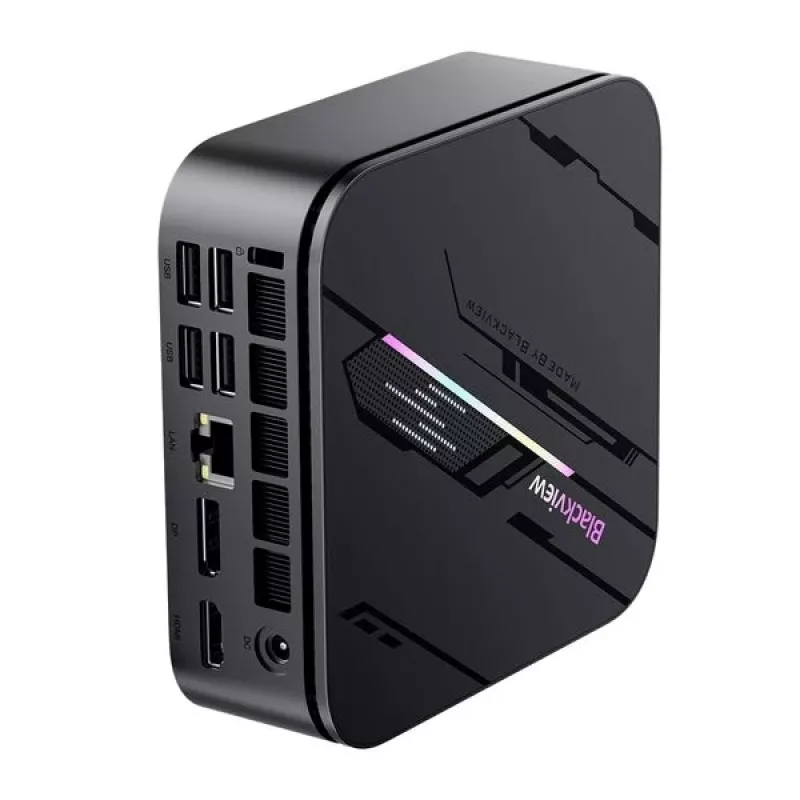 Mustview MP100 Pro miniarvuti I3-1215U/16GB/512GB must