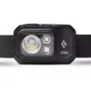 Black Diamond Storm 450 must, punase peapaelaga taskulamp