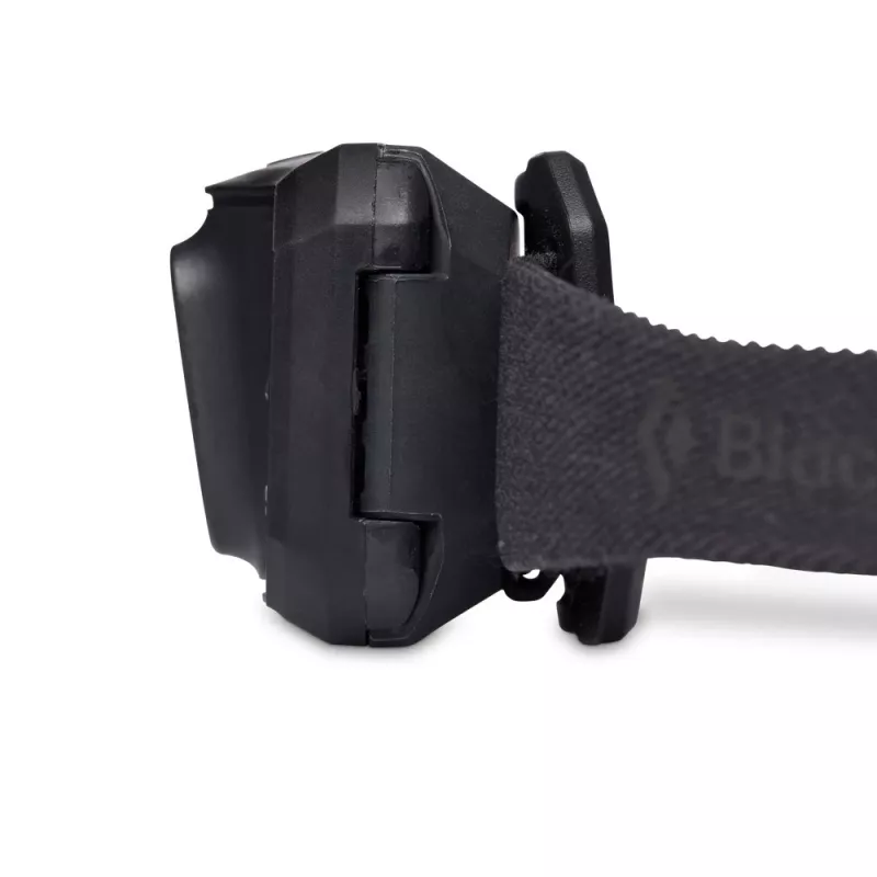 Black Diamond Storm 450 must, punase peapaelaga taskulamp