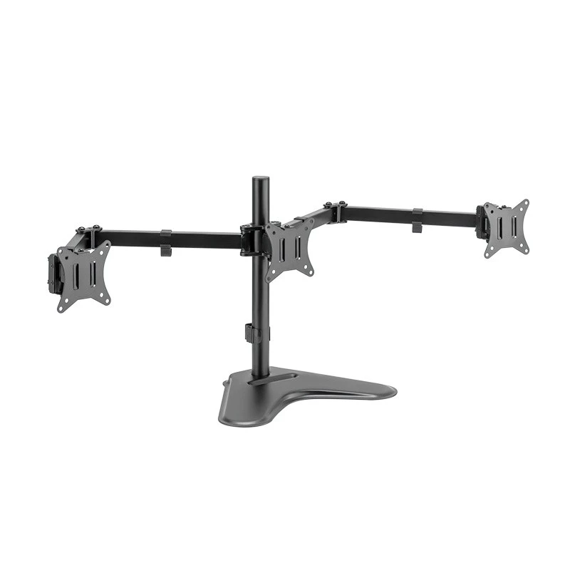 LOGILINK BP0174 Triple monitor mount 17-27inch arm length each 658 mm koos smartphone holder aluminum