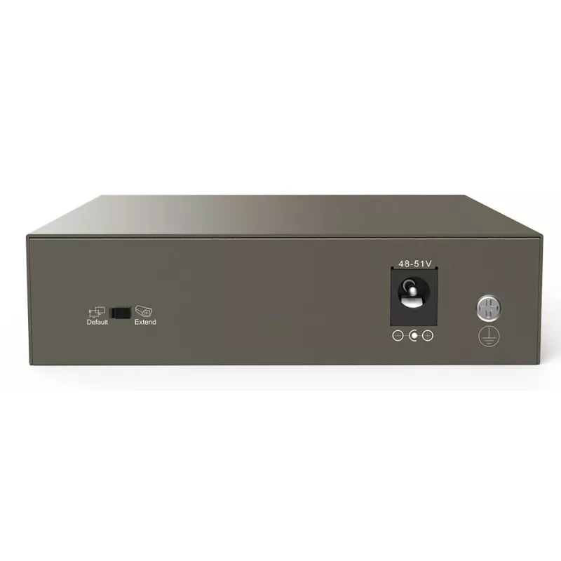 Tenda TEF1105-4-63W võrgulüliti, haldamata Fast Ethernet (10/100) Power over Ethernet (PoE) Laua-/seinakinnitus Hall